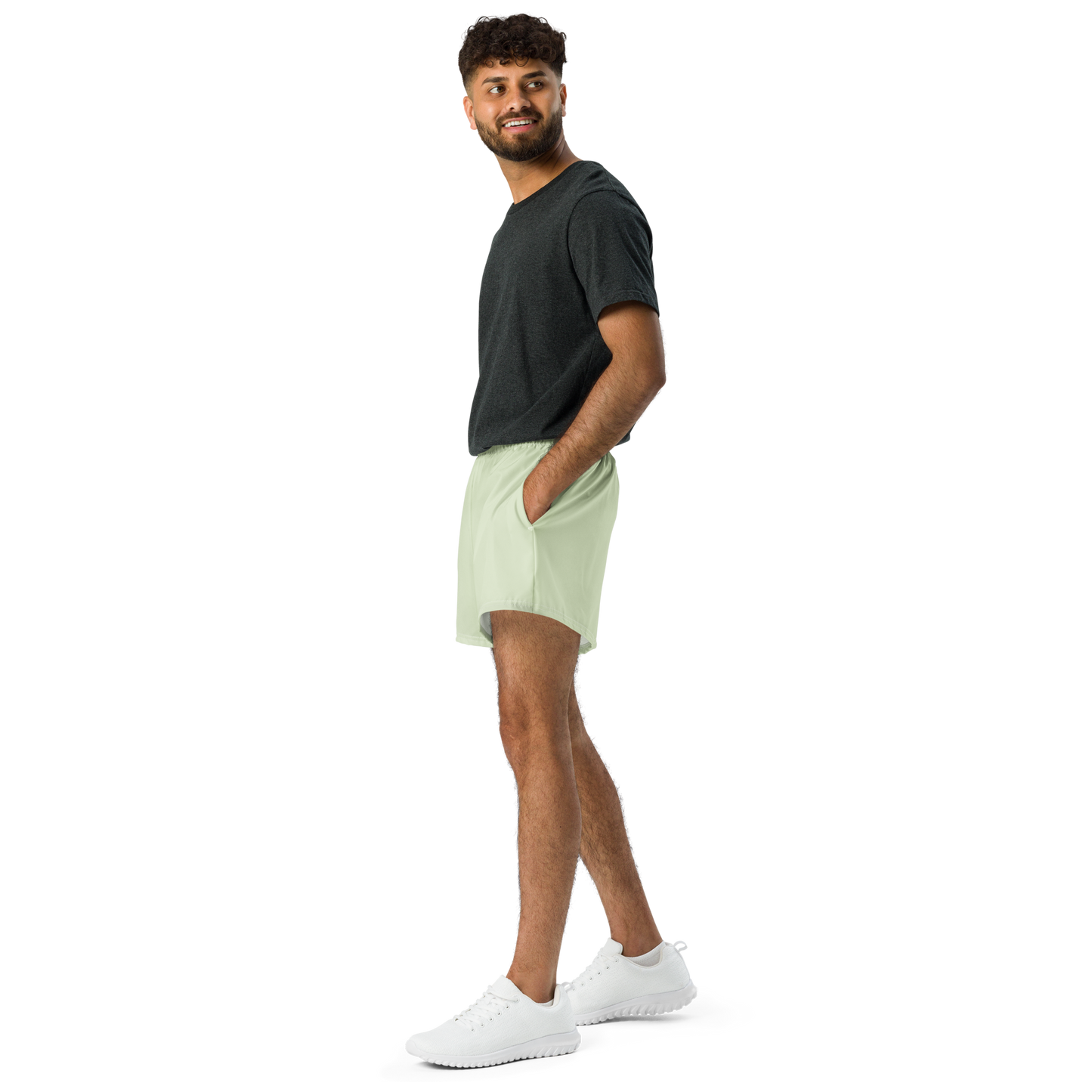 Unisex Athletic Shorts (Color Logo)