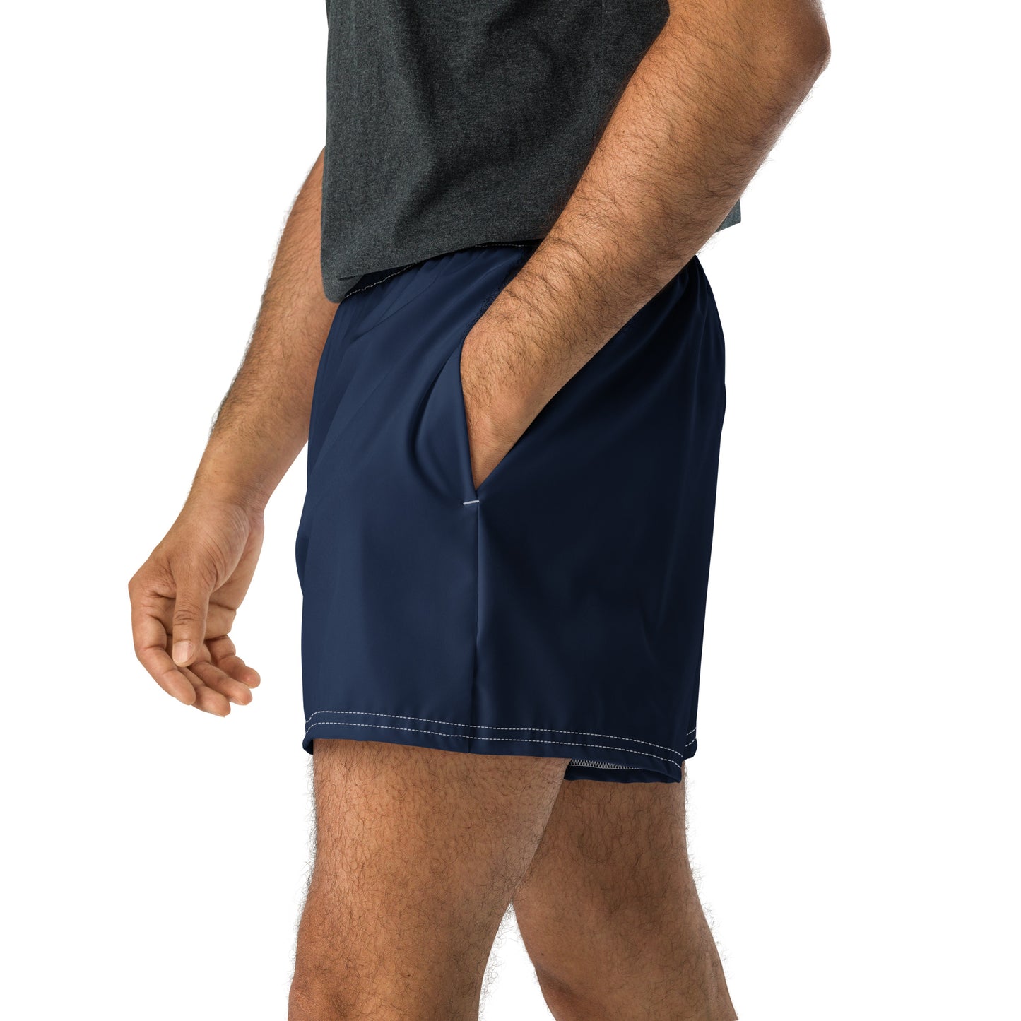 Unisex Athletic Shorts (White Logo)